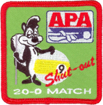 9-Ball Shut-Out (Skunk) Patch